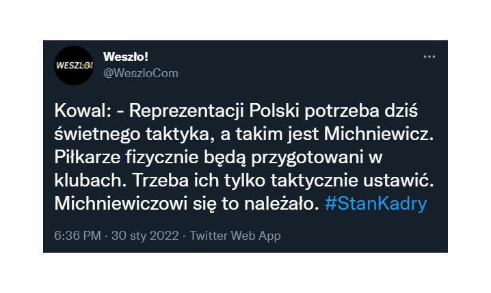 TEGO POTRZEBA dziś polskiej kadrze według Wojciecha Kowalczyka!